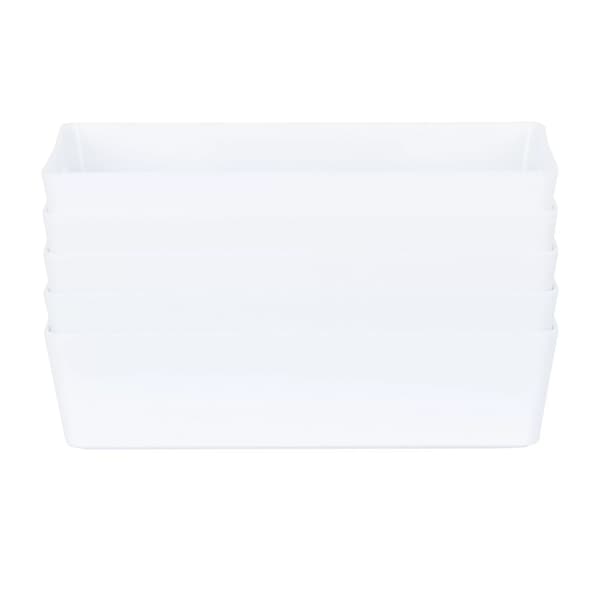 Wham Studio Tray Rectangular 4.01 Ice White 17 x 25cm