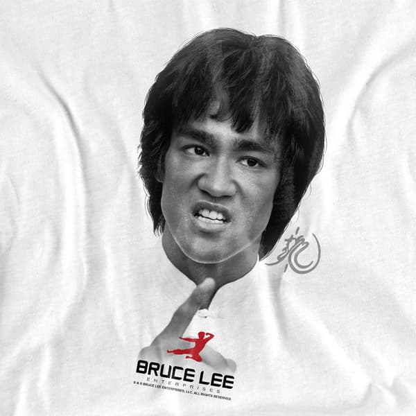 Bruce Lee Unisex Aikuisten Self Help Ringer T-paita
