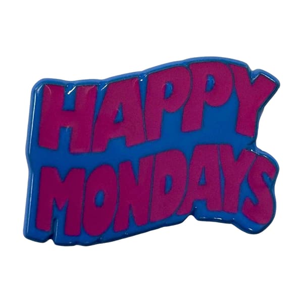 Happy Mondays Wavy Logo-märke