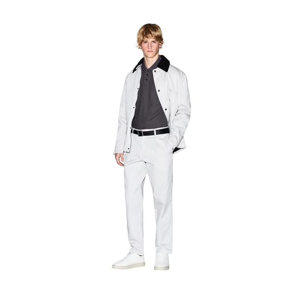 Armani Exchange Herrar Texturerad Regular Pikétröja