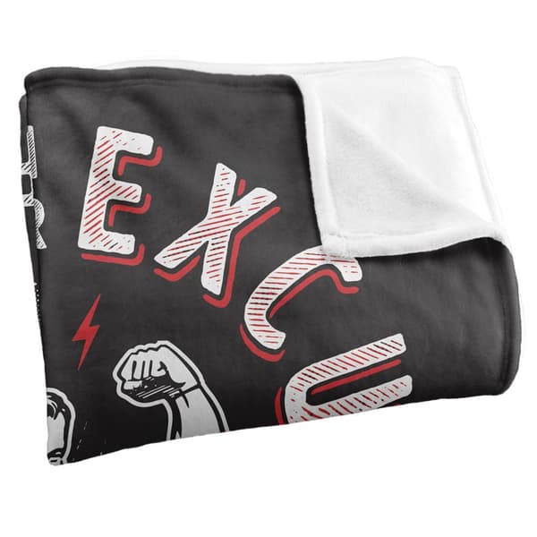 Superman Stronger Than Excuses Blanket