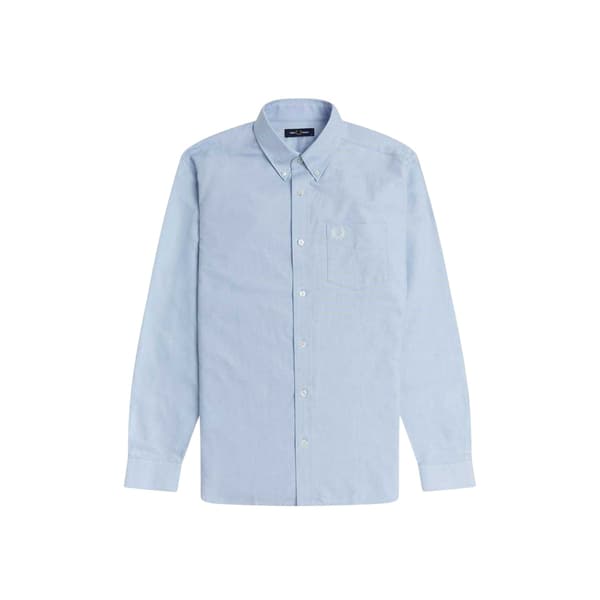 Fred Perry Herrskjorta med broderad logotyp