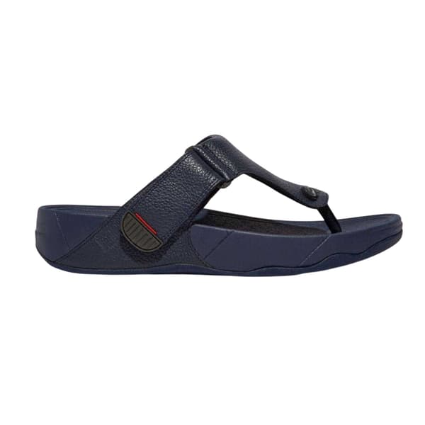 FitFlop Mens Leather Toe Post Flat Sandals