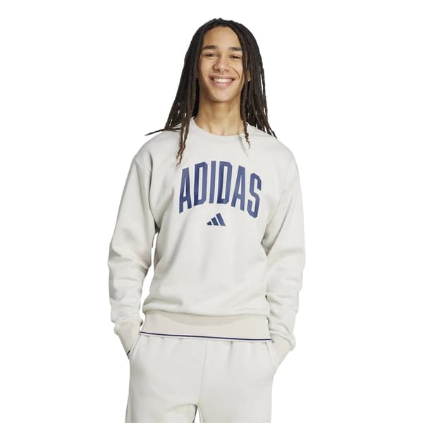 Adidas Sweatshirt med universitetslogotyp för män