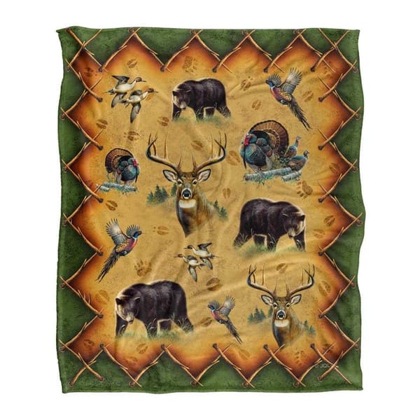 JQ Licensing Cf-Jp Silky Animals Supersoft Blanket