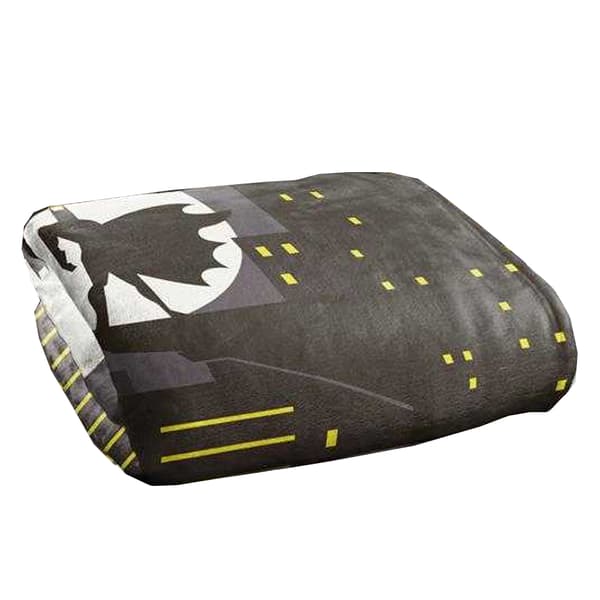 Batman City Silhouette Silky Soft Touch Blanket