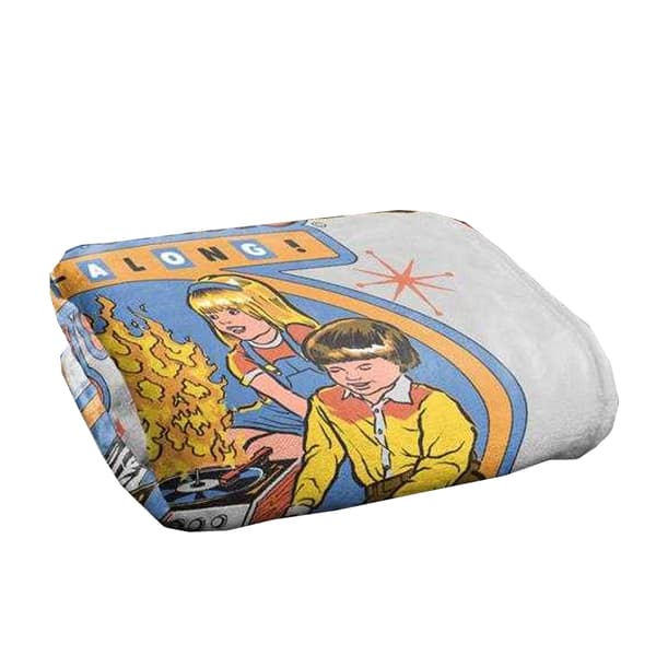 Steven Rhodes Devils Music Singalong Soft Touch Blanket