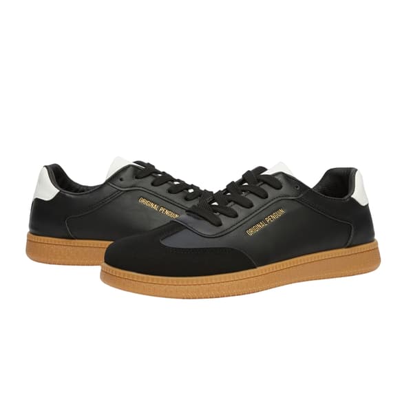 Original Penguin Mens Retro Round Toe Flat Trainers