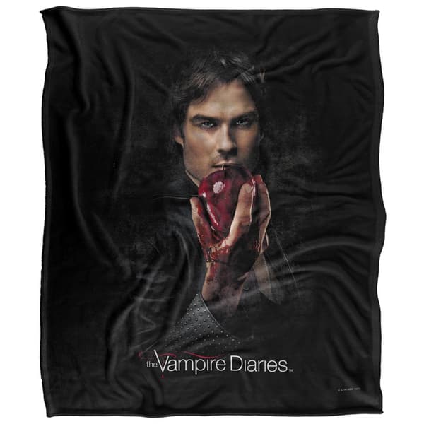 Vampire Diaries Apple Damon Blanket