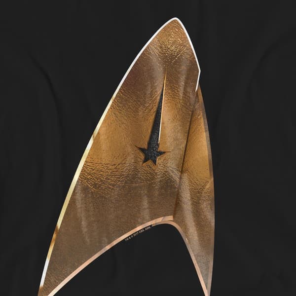 Star Trek: Discovery Unisex aikuisten Command Shield T-paita