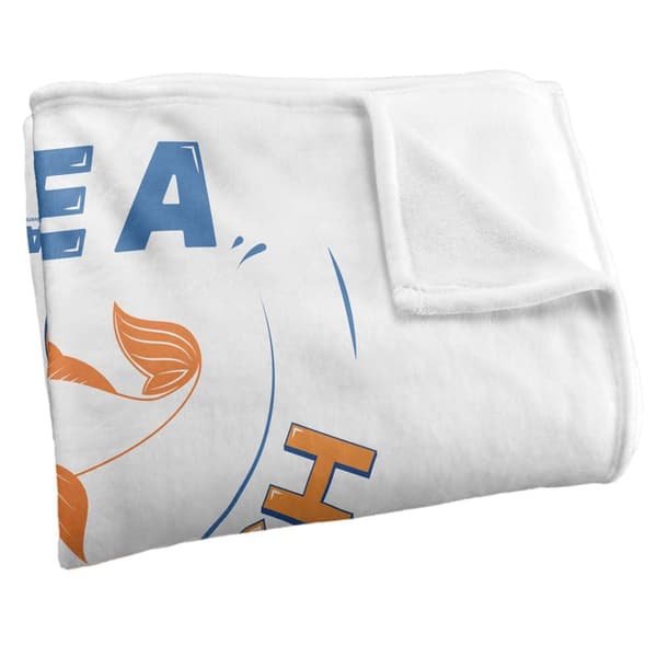 Ted Lasso Be A GoldFish Text Soft Touch Blanket