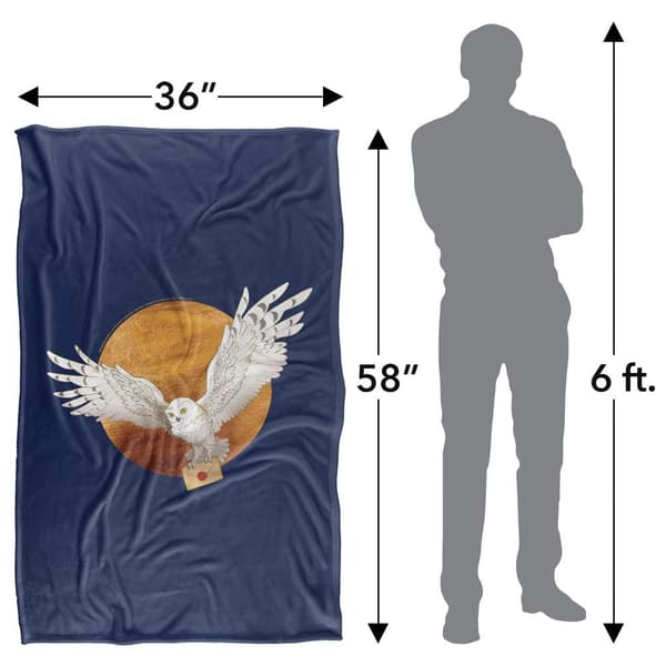 Harry Potter Hedwig Full Moon Soft Touch Throw