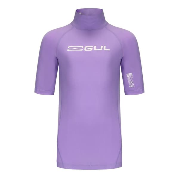 Gul Kortärmad Rash Guard för Barn