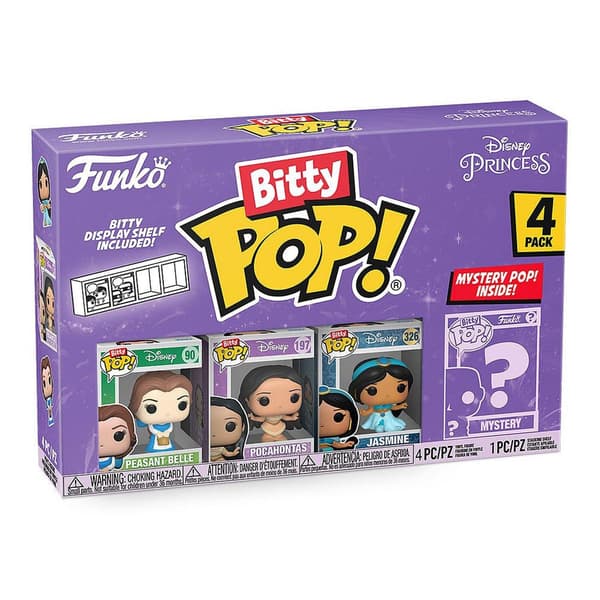 Funko Disney Princess Minifigurer (4-pack)