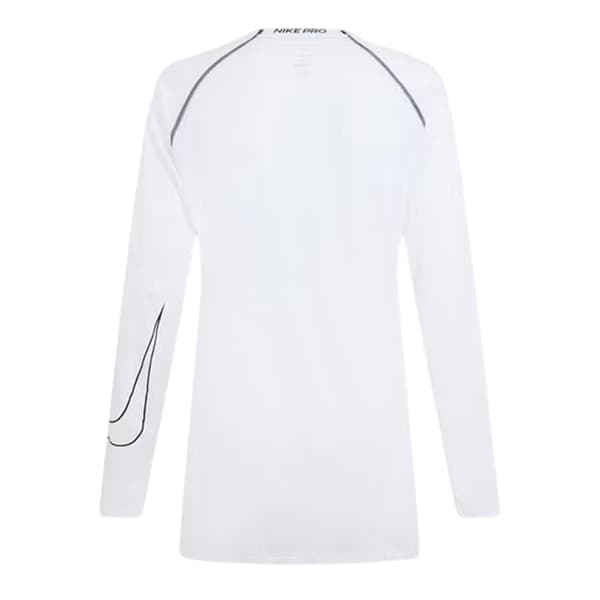 Nike Herr Pro Contrast Slim Raglan Base Layer Top