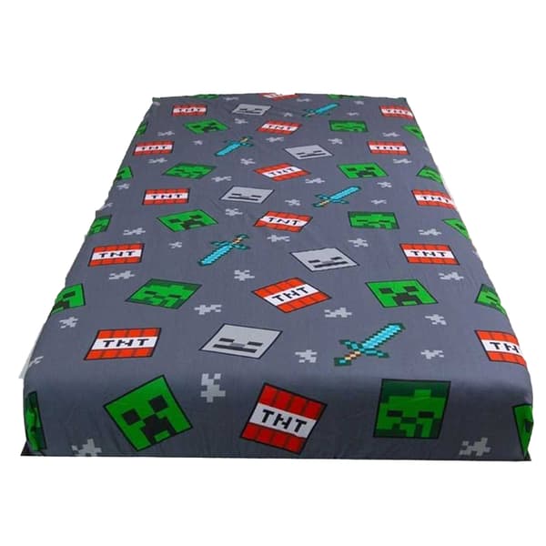 Minecraft We Got This Single Fitted Sheet