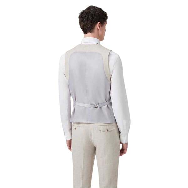 Twisted Tailor Herrväst Blythe Pläd Slim
