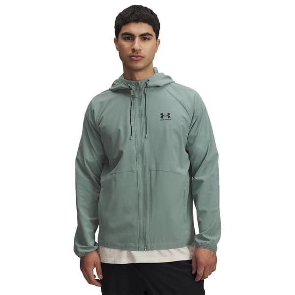 Under Armour Mens Plain Drawstring Windbreaker