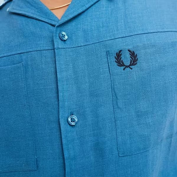 Fred Perry Herrskjorta i linne