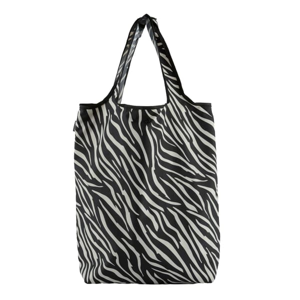 Regatta Zebra Print Packaway Shopper Bag