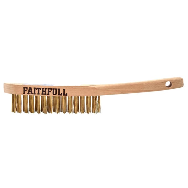 Faithfull Ridsebørste i messing