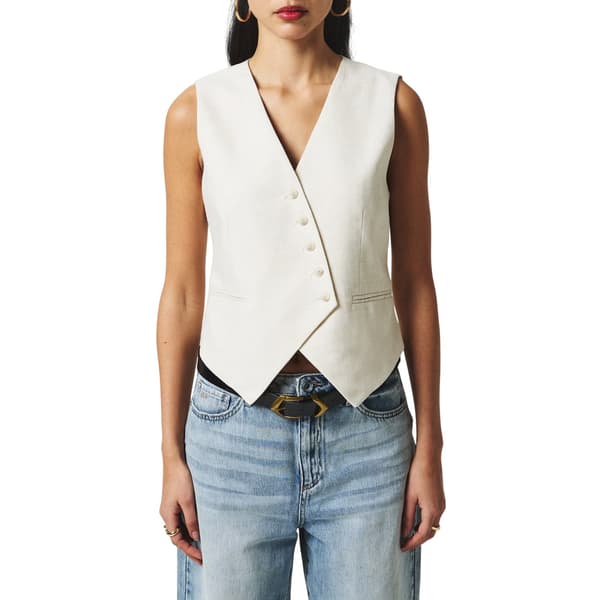 Vero Moda Dam Asymmetrisk Linnevästtopp