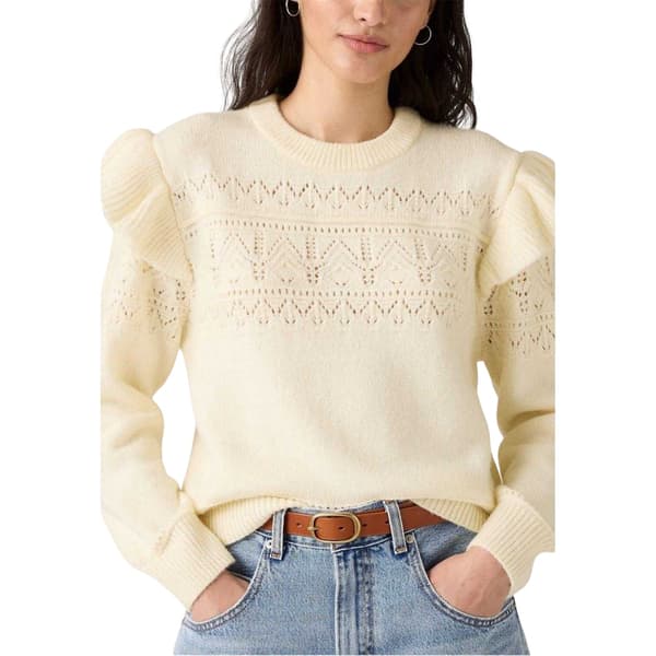 Levis Dam Shane Pointelle Flutter Tröja Topp
