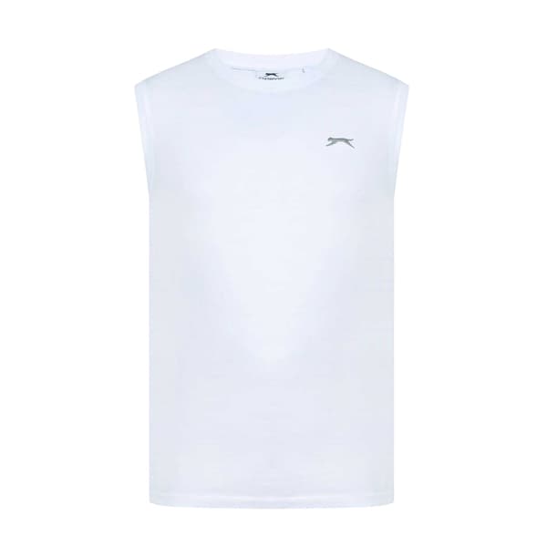 Slazenger Herr Logotyp Bomull Linne