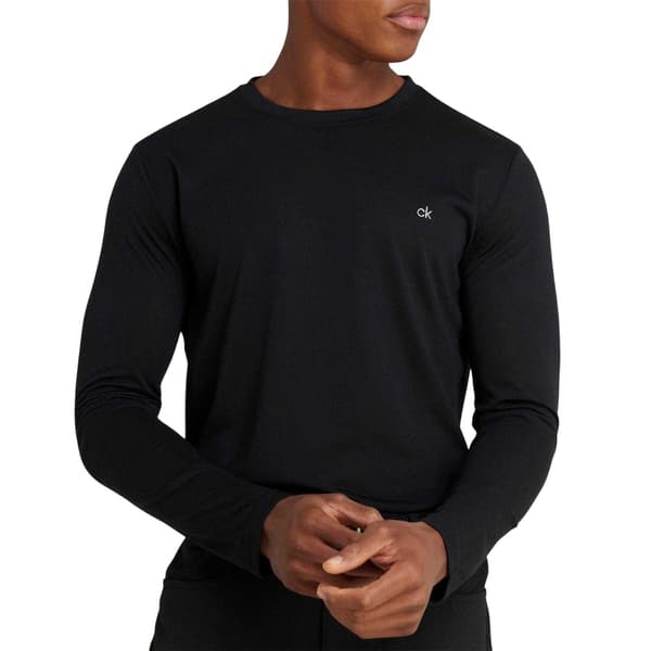 Calvin Klein Herrbroderad logotyp smal golftröja (3-pack)