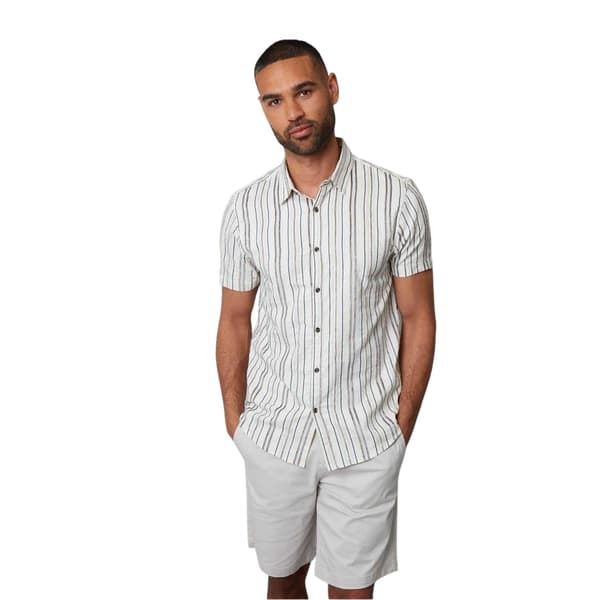 Threadbare Herrskjorta Brownhill Randig