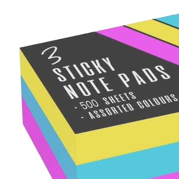 A Star Plain Self-Stick Notes (Pack of 500)