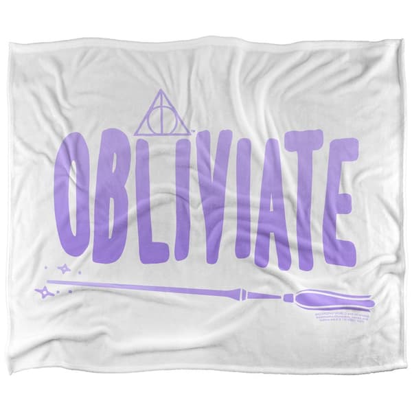 Harry Potter Obliviate Wand Blanket