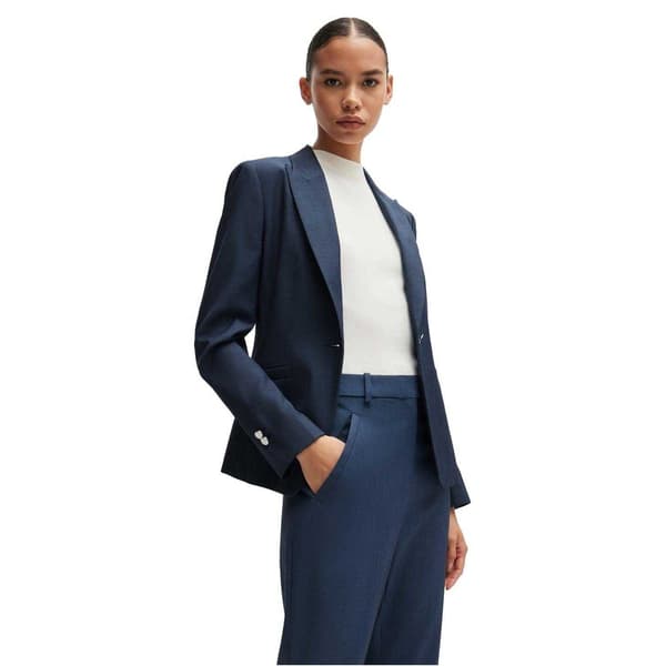 Boss Womens/Ladies Patterned Regular Formal Blazer