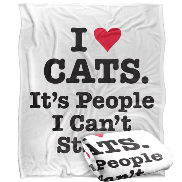 Ephemera I Heart Cats Silky Supersoft -peitto