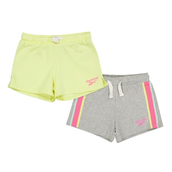 Reebok Flickor Heather Shorts (2-pack)