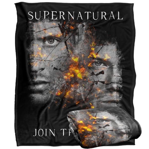 Supernatural Portrait Blanket