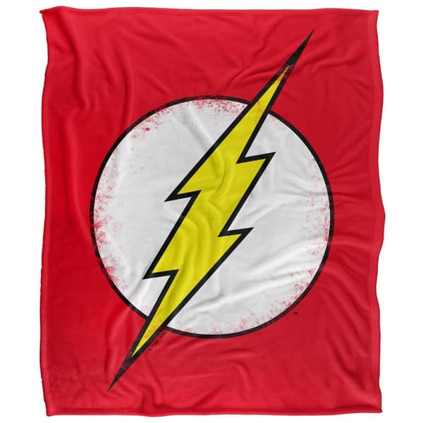 The Flash Distressed Soft Touch Blanket