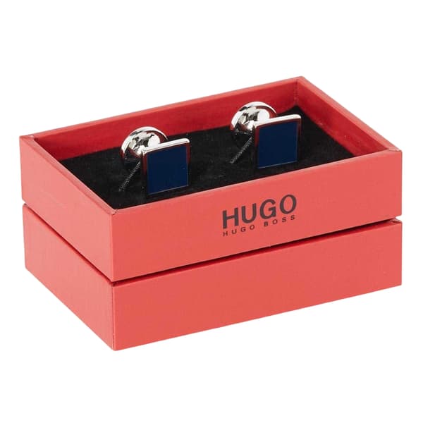 Hugo Boss Enamelled Square Cufflinks