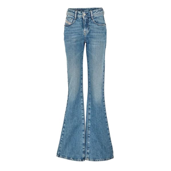 Diesel Dam Ebbey Bootcut Jeans i Denim