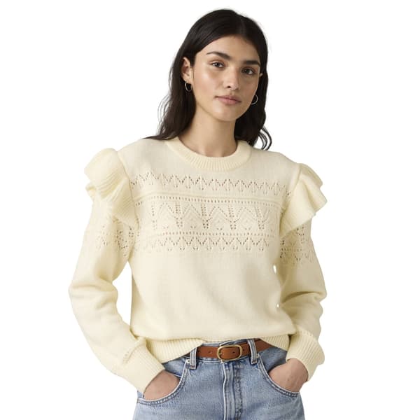 Levis Dam Shane Pointelle Flutter Tröja Topp