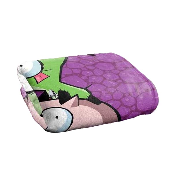 Invader Zim Silky Pig Supersoft Blanket