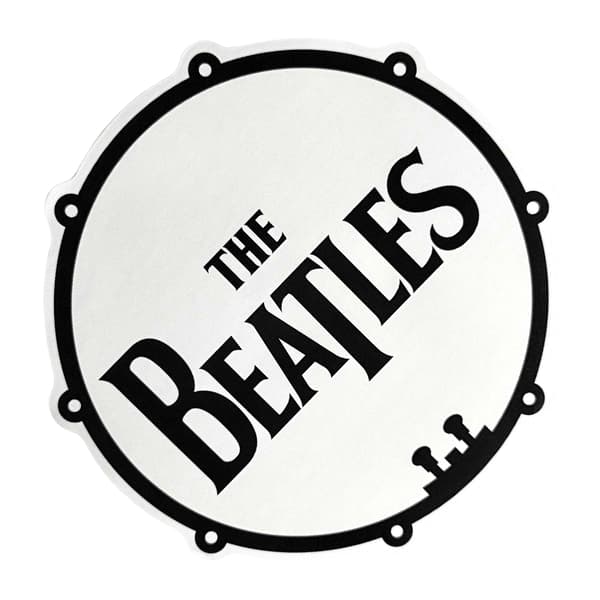 The Beatles Drum Logo Sticker
