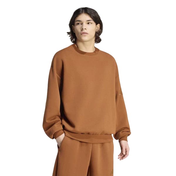 Adidas Oversized Sweatshirt med Rund Hals för Herr