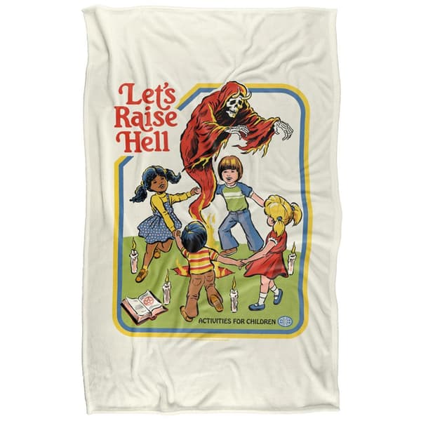 Steven Rhodes Lets Raise Hell Soft Touch Blanket