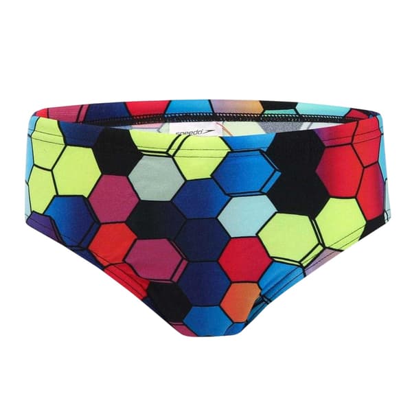 Speedo Herr Geometriska Hexagon Heltäckande Badbyxor