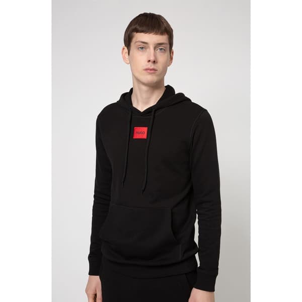 Hugo Mens Cotton Blend Pullover Hoodie
