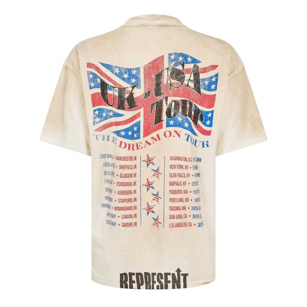 Represent Mens Logo Oversized T-Shirt