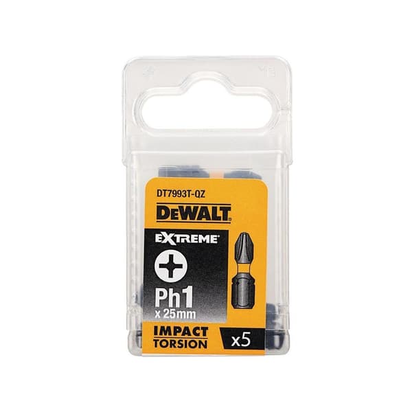 DeWALT Power Tools Slagbits til torsion, Phillips