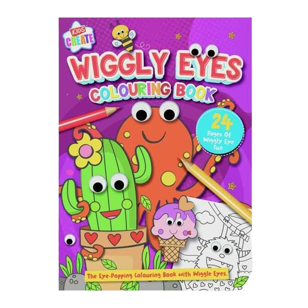 IG Design Googly Eyes målarbok