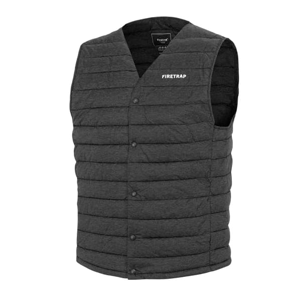 Firetrap Miesten Tikattu Liivi Logolla